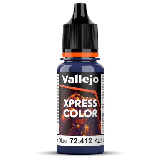 Vallejo Game Color 72.412 Storm Blue Xpress Color, 18 ml